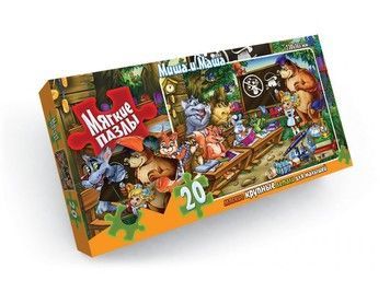 Пазлы мягкие Danko Toys В школе 20 эл. (S20-06-16)