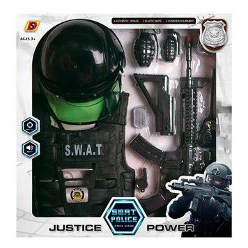 Набор амуниции S.W.A.T Police 8 предметов (DS-102-04)