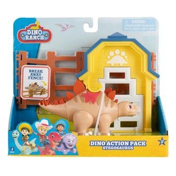 Набір ігровий Dino Ranch Dino Action Pack рухомий динозавр Стегозавр (99681)