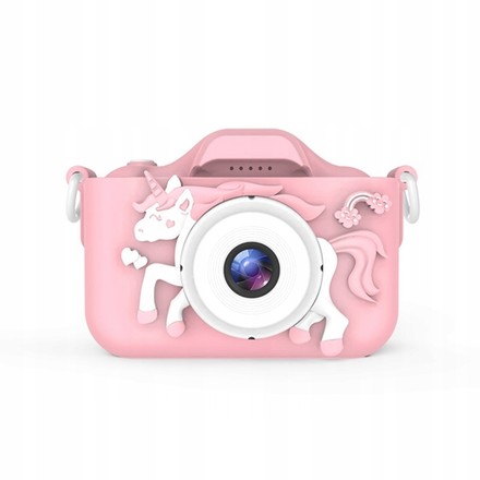 Дитяча камера в чохлі Єдиноріг рожева (GMBL-42PN)