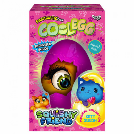 Набір для творчості Danko Toys Яйце велике Cool Egg Kitty (CE-01-03)