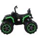 Дитячий електромобіль Tilly Car4KIDS Квадроцикл із звуковими ефектами зелений (T-7318GR)