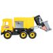 Іграшка дитяча Middle truck сміттєвоз в коробці жовтий (39492)