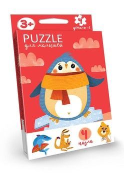 Пазли Danko Toys розвиваючі Puzzle для малюків (рос.) (PFK-03)