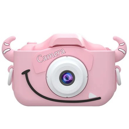 Дитяча камера в чохлі Smile рожева (GMBL-41PN)