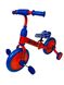 Беговел PROFI KIDS 12" 2в1 со вспомогательными колесами Spider-Man Красный (М5453-1)