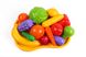 Іграшковий набір ТехноК декоративні овочі і фрукти на підносі (TH5347)
