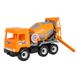 Іграшка дитяча Tigres Middle truck бетонозмішувач оранжевий (39311)