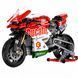 Конструктор Machine Player Ducato Panigale V4 Спортбайк червоно-біло-зелений 868 деталей (88800)