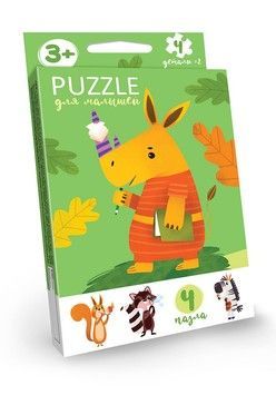 Пазли Danko Toys розвиваючі Puzzle для малюків (рос.) (PFK-04)