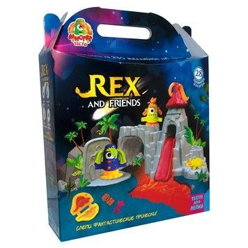 Набор для лепки Стратег Мистер Тесто - REX and friends (рус) (71506)