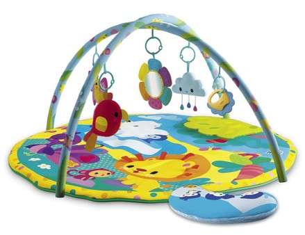 Коврик для малышей Kids Hits с подвесными игрушками и подушкой (KH06/006)