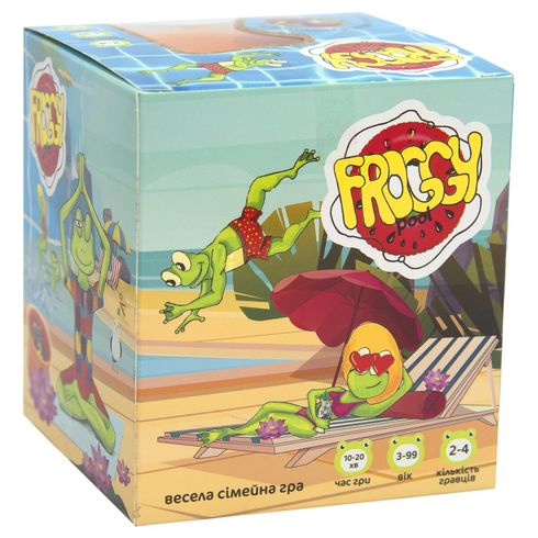 Гра настільна Стратег Froggy Pool Сімейна (укр.) (30352)