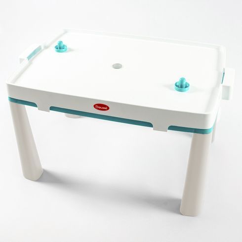 Столик детский DOLONI TOYS 2 в 1 со столешницей для настольного хоккея голубой (04580/7)