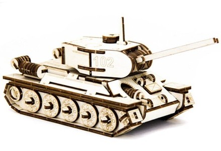 Механічний 3D пазл Handy Games Танк Т-34 (HG-0011)