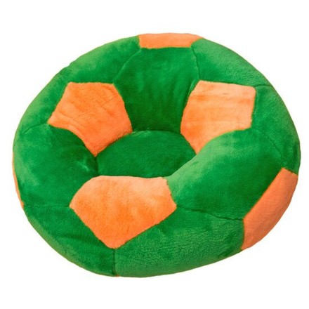Дитяче Крісло Zolushka м'яч велике 78см зелено-помаранчеве (ZL2971)