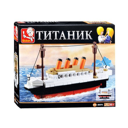 Конструктор детский Sluban Титаник 194 дет. (м38-в0576)