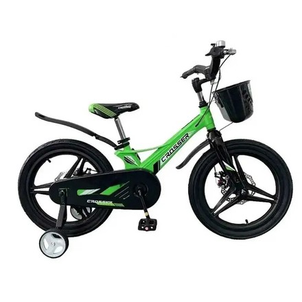 Велосипед двухколесный Crosser HUNTER Premium 20" магниевый зеленый (HPM20GR)