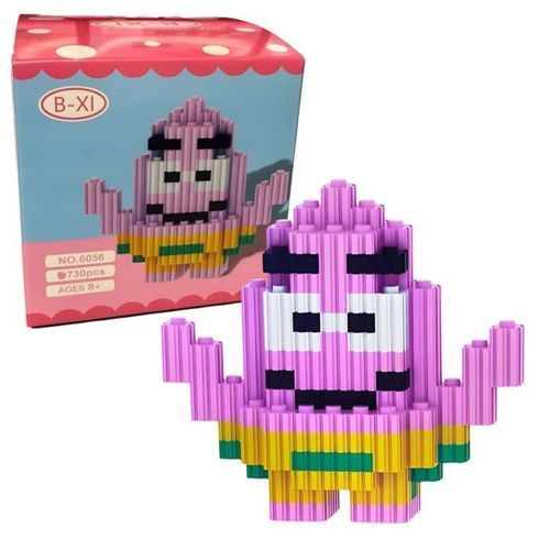 Конструктор PIXEL BUILDING BLOСK 3D Патрік 730 дет (6056)