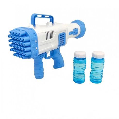 Генератор мыльных пузырей Bubbles gun голубой (6680BL)