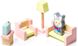 Деревянный игрушечный набор Cubika Мебель 4 9 деталей (15030)