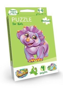 Пазлы Danko Toys развивающие Puzzle для малышей (рус.) (PFK-06)