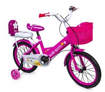 Дитячий велосипед Scale Sports T15 рожевий (417961691)