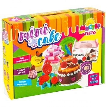Набор для творчества Strateg Мистер тесто Mini Cake 23 эл. (71204)