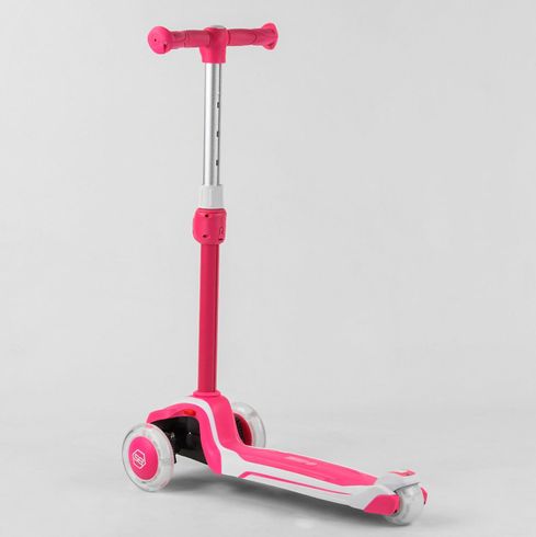 Самокат детский Best Scooter MAXI съемный руль розовый (MX-70908)
