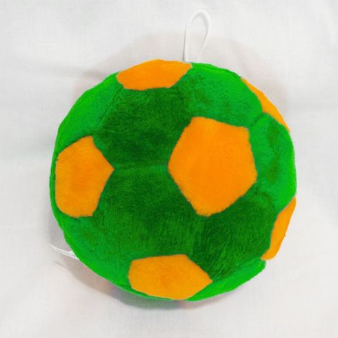 М'яка іграшка Zolushka М'ячик 21см зелено-помаранчевий (ZL1304)