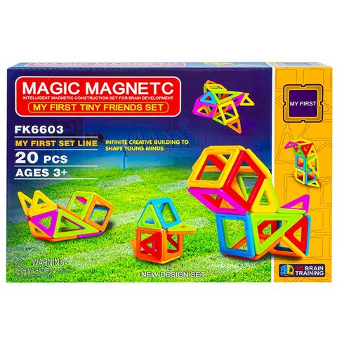 Конструктор магнітний Magic Magnetic 20 дет (FK6603)