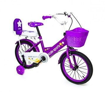 Дитячий велосипед Scale Sports T15 фіолетовий (1164900596)