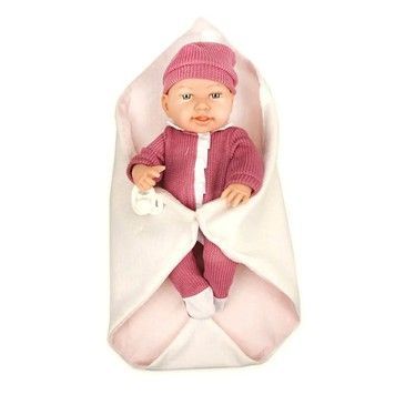 Пупс Sweet з пустушкою в ковдрі 38 см (8300/8303PN)