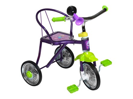 Велосипед дитячий триколісний сталевий фіолетовий (701-2VL)