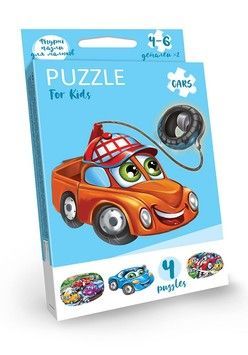 Пазлы Danko Toys развивающие Puzzle для малышей (рус.) (PFK-08)
