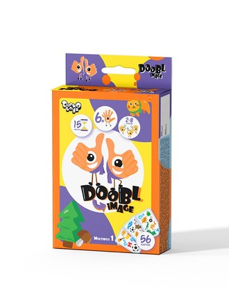 Игра настольная Danko Toys Doobl Image Mini (укр) (DBI-02-01U)