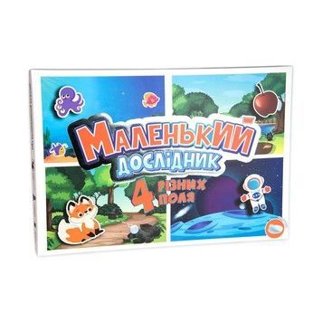 Игра настольная Strateg развлекательная Маленький исследователь (укр.) (30294)