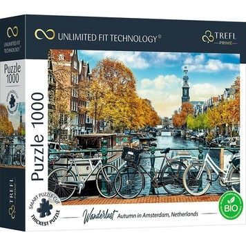 Пазли Trefl Осінь в Амстердамі, Нідерланди 1000шт. (10702)