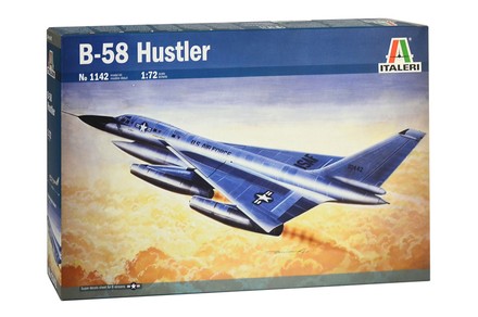 Збірна модель ITALERI Бомбардувальник B-58 HUSTLER 1:72 (IT1142)