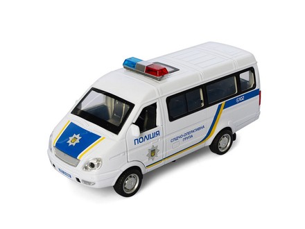 Модель АвтоМир Газель городские службы полиция (AS-2488)