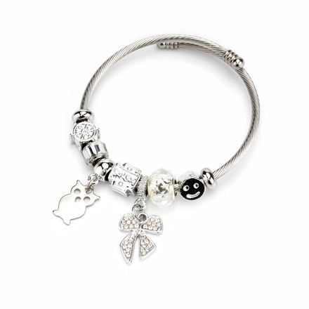 Набор для создания браслетов PANDORA Fashion Jewelry Бант с совой (B4323B)