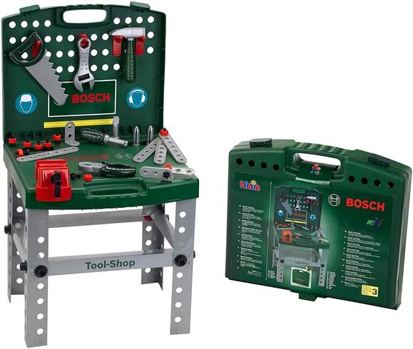 Игрушка Klein Bosch детская мобильная мастерская с инструментами (BOS-8681)