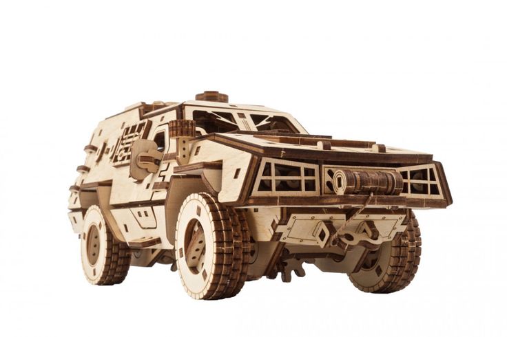 Пазлы механические UGEARS 3D Боевая машина Дозор-Б (70190)