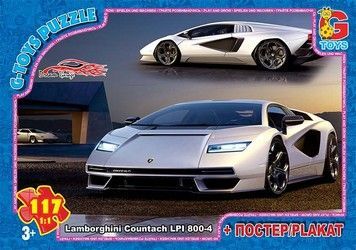 Пазлы G-Toys Dream Garage Lamborghini Countach 117 эл (FW782)