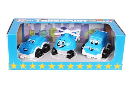 Детская игрушка ТехноК Транспорт мини синий (TH5804)