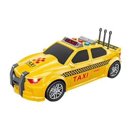 Машика інтерактивна 1:16 City Taxi із світло-звуковими ефектами (JS124D)