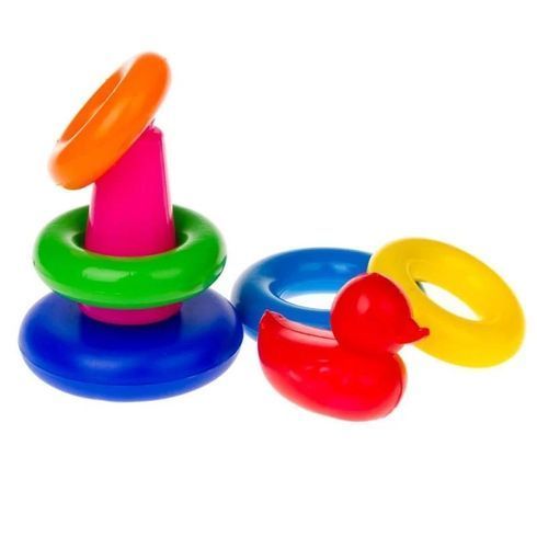 Дитяча пірамідка Colorplast №3 каченя 17 см (1-081)