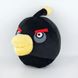 Мягкая игрушка Weber Toys Angry Birds Птица Бомб средняя 20см (WT609)