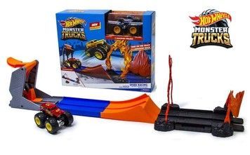 Ігровий набір HOT WHEELS Challenges автотрек для перегонів вогняне кільце (MS-44)