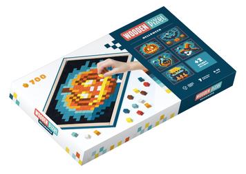 Мозаїка Cubika Wooden Pixel 7 Хелловін (14934)